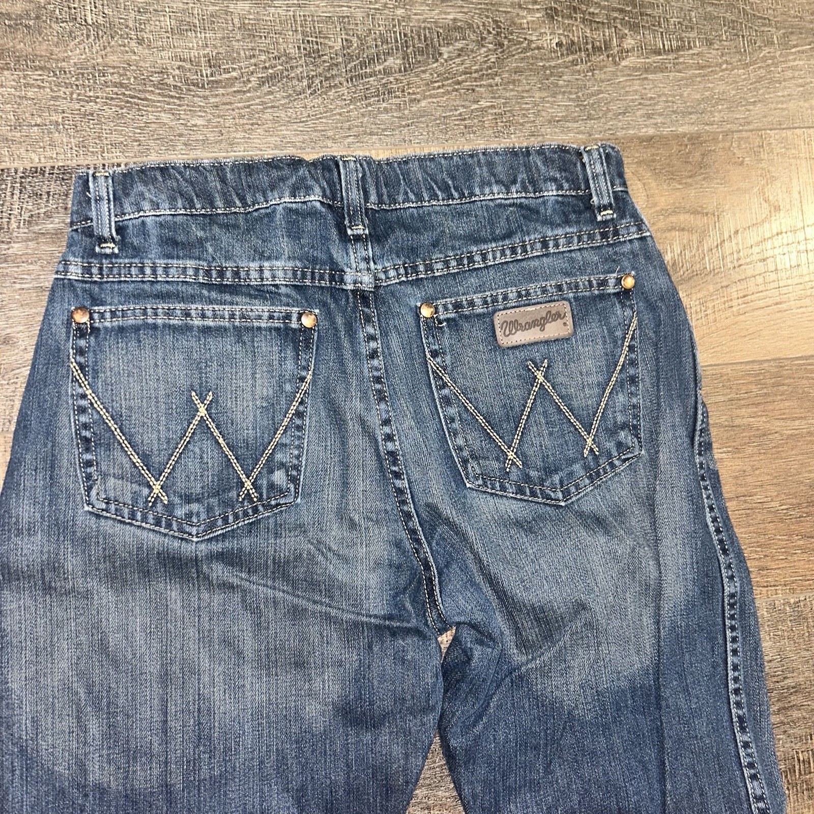 Wrangler Retro Relaxed Boot Cut Jeans Boys 20 Slim
