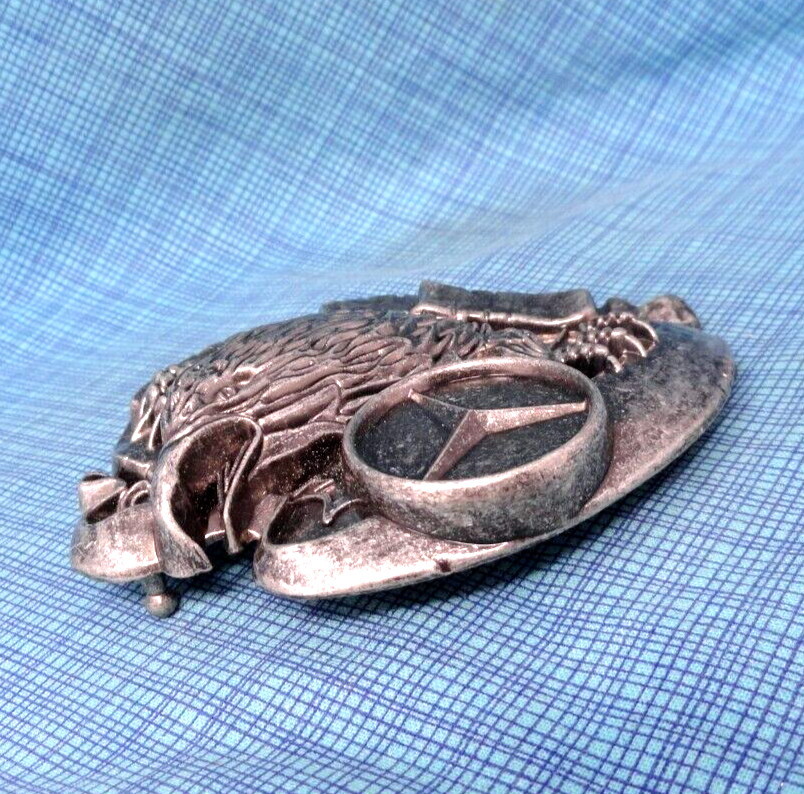 Mercedes Benz Promo Belt Buckle Eagle Limited Edition # 531 / 999 Vtg .QRT571