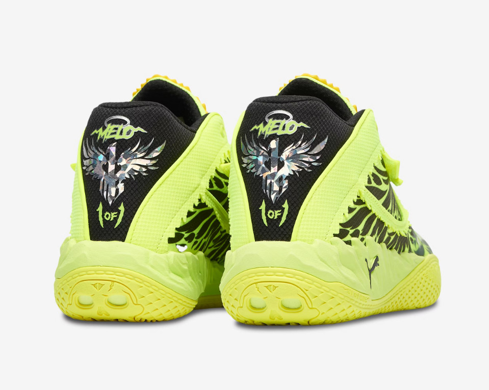PUMA MB.05 Voltage Yellow Alert Black Lamelo Ball Men’s 7.5-13 Classic NEW Melo