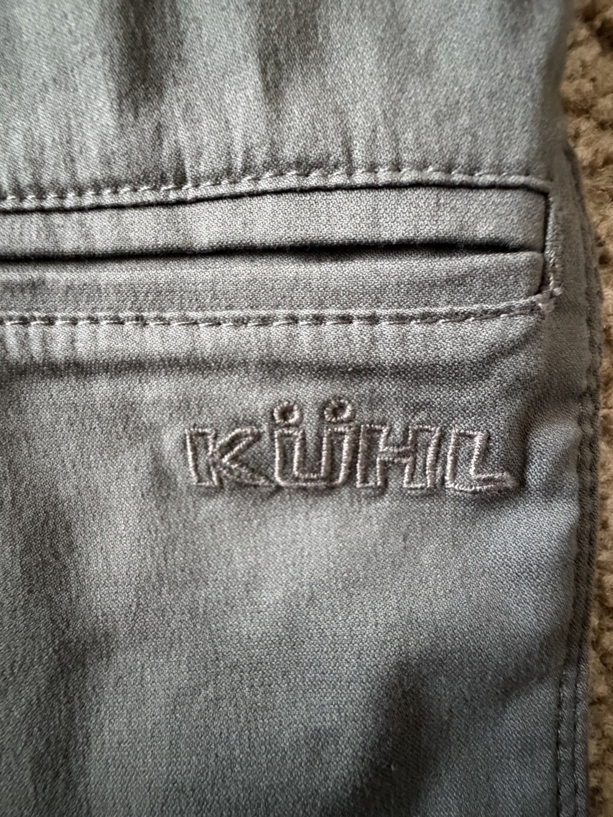 New Kuhl Resistor Lite Chino Shorts Size 36 10” Inseam Carbon 5205 NWT JBHS