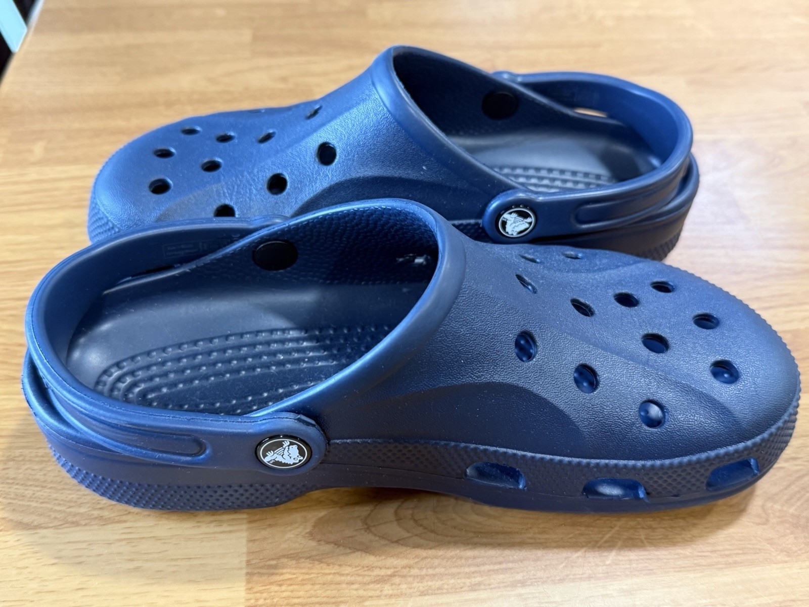 Crocs Baya Clogs Navy Blue Women 8 from my personal collection EUC