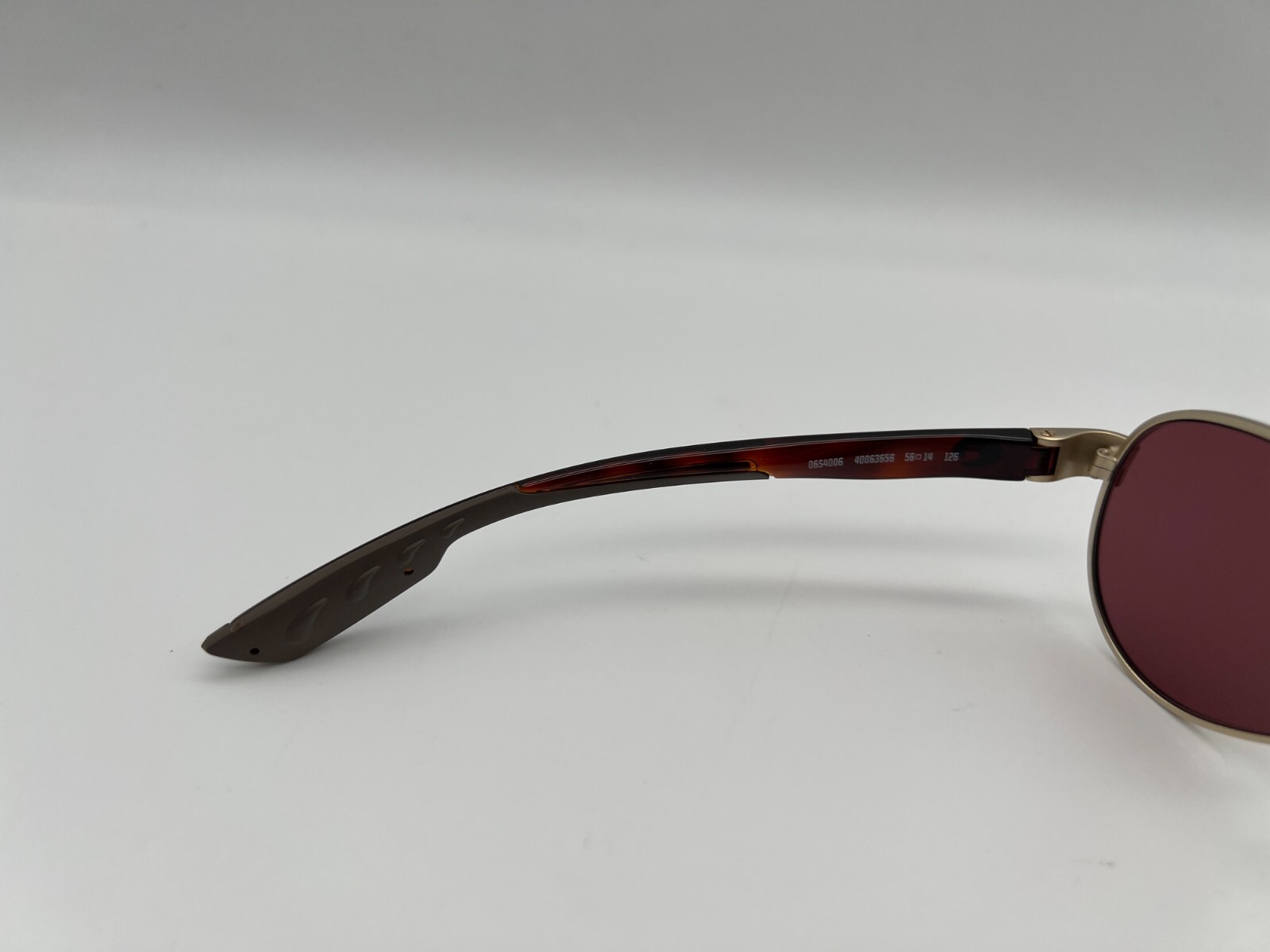 NEW Costa Del Mar LORETO Polarized Sunglasses Brushed Gold/Gold Mirror Glass 580