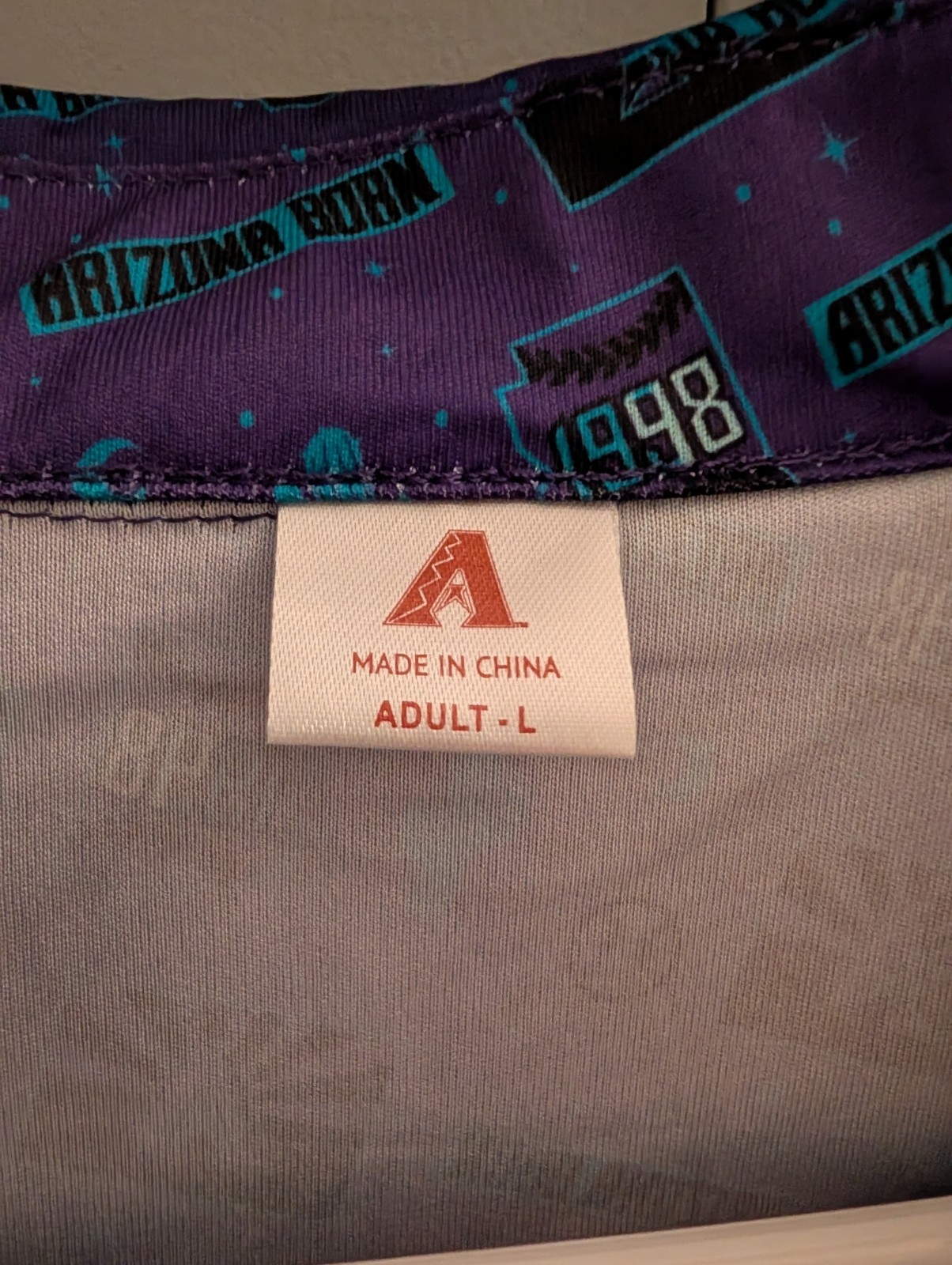 Arizona Diamondbacks Father’s Day Golf Polo – Mens L