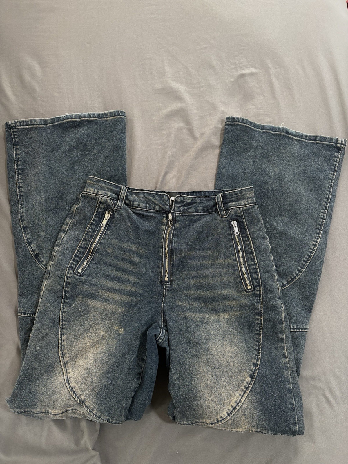 Y2k Style Mid Rise Jeans