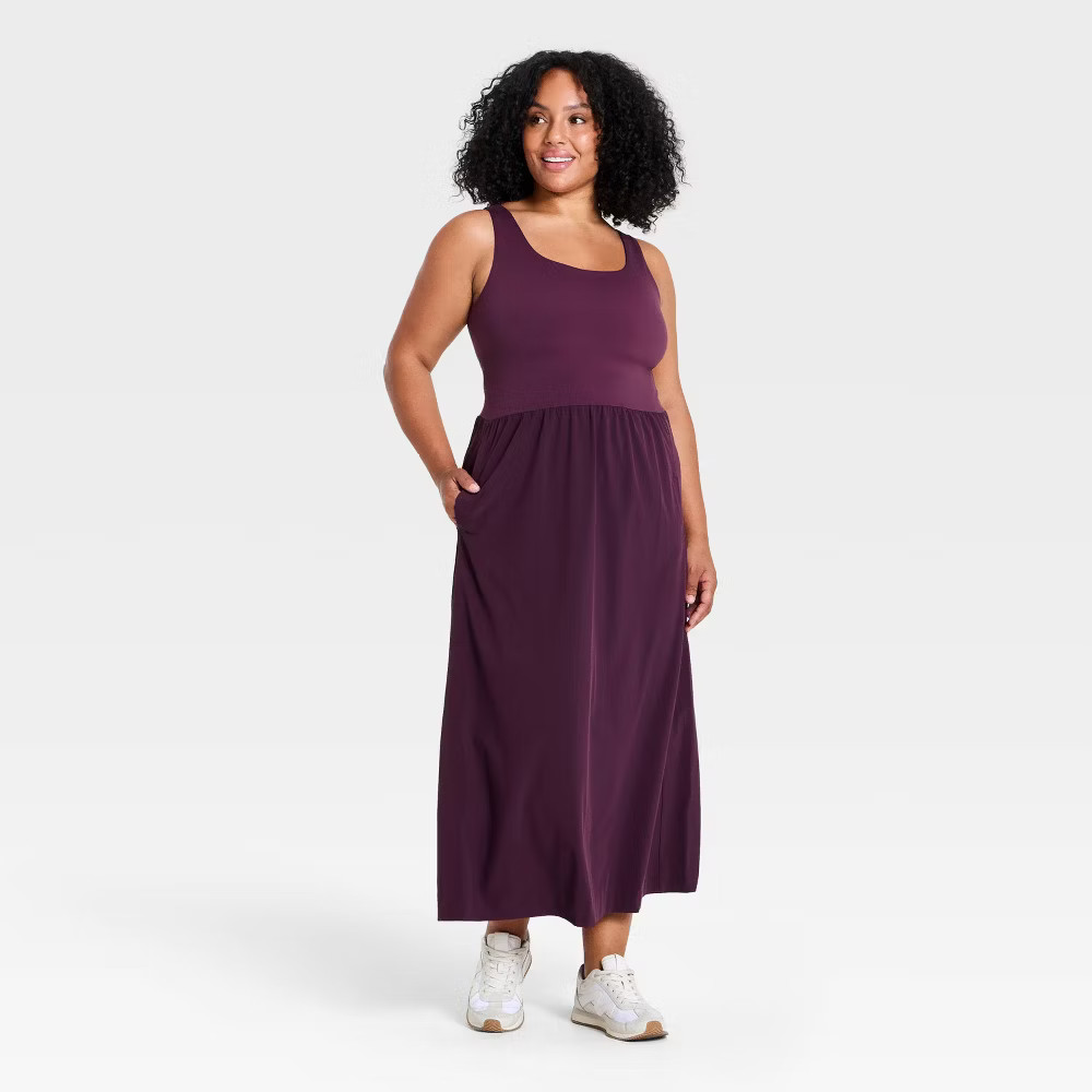 Women Woven Travel Dress – All In Motion