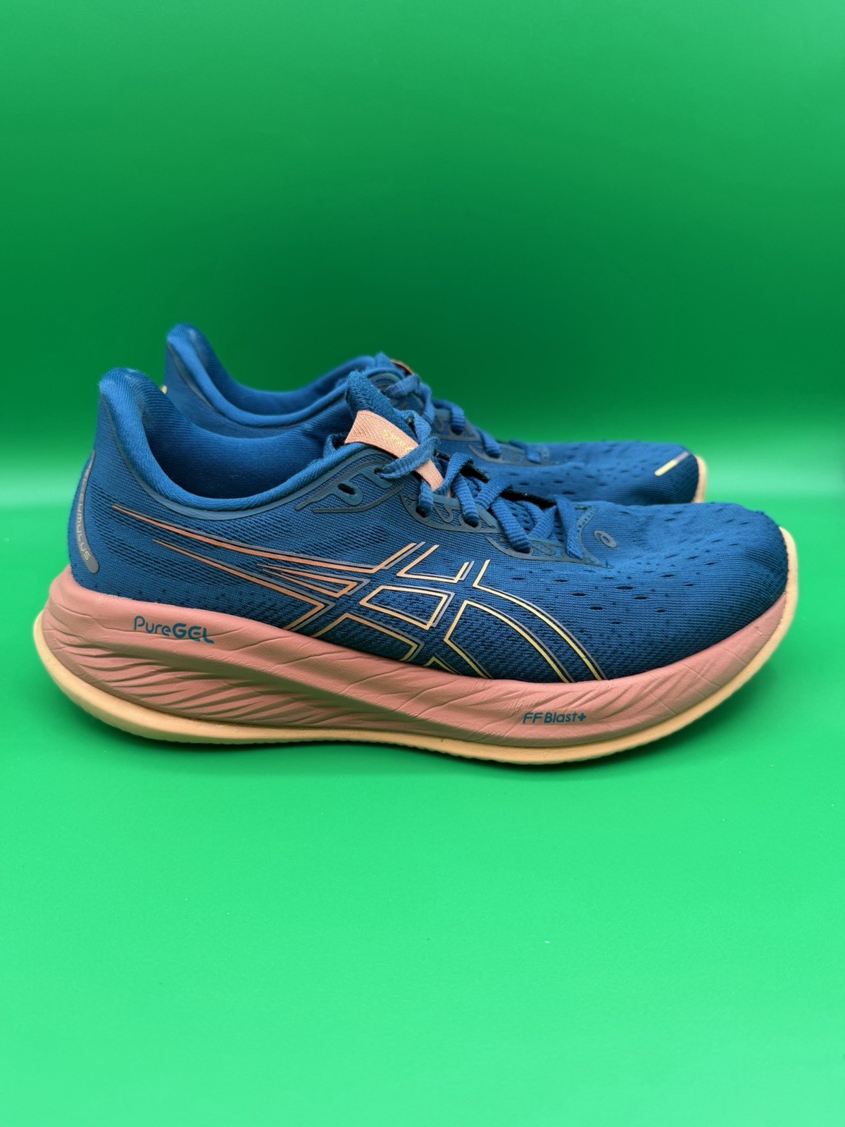 ASICS Gel-Cumulus 26 Rich Navy Faded Orange (Women’s) 1012B 599 SZ 9