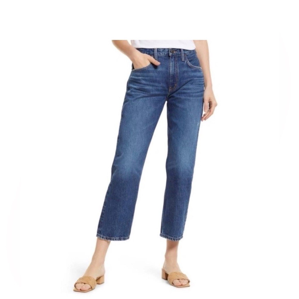 🌿 Ética Rhea Mid-Rise Straight Jeans — Size 25