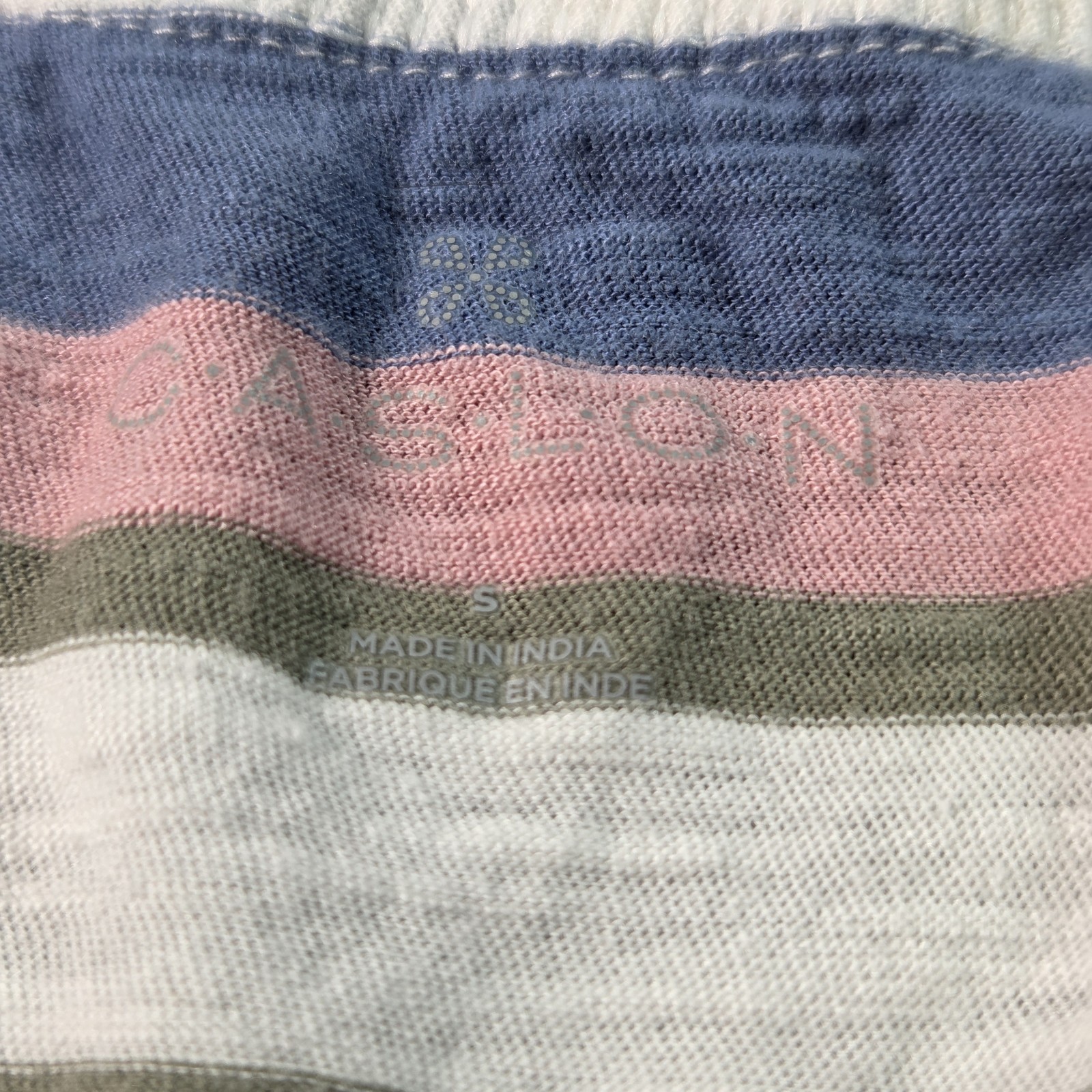 Caslon Multi-color Striped Lightweight Sleeveless Top Women’s Size Small *Notes