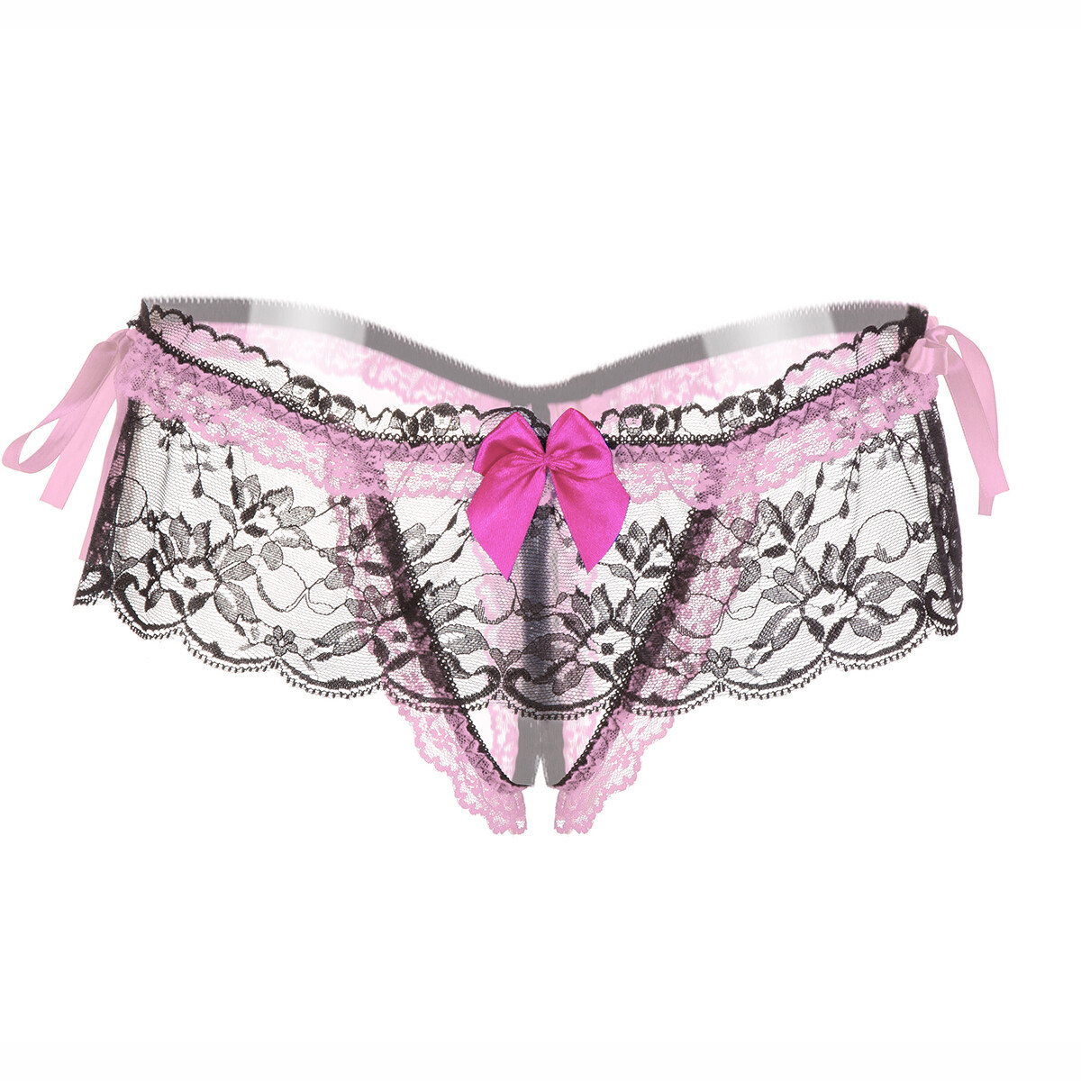 1 Pack Women’s Thong Underwear G-String Sexy Briefs Panties Lace Intimates