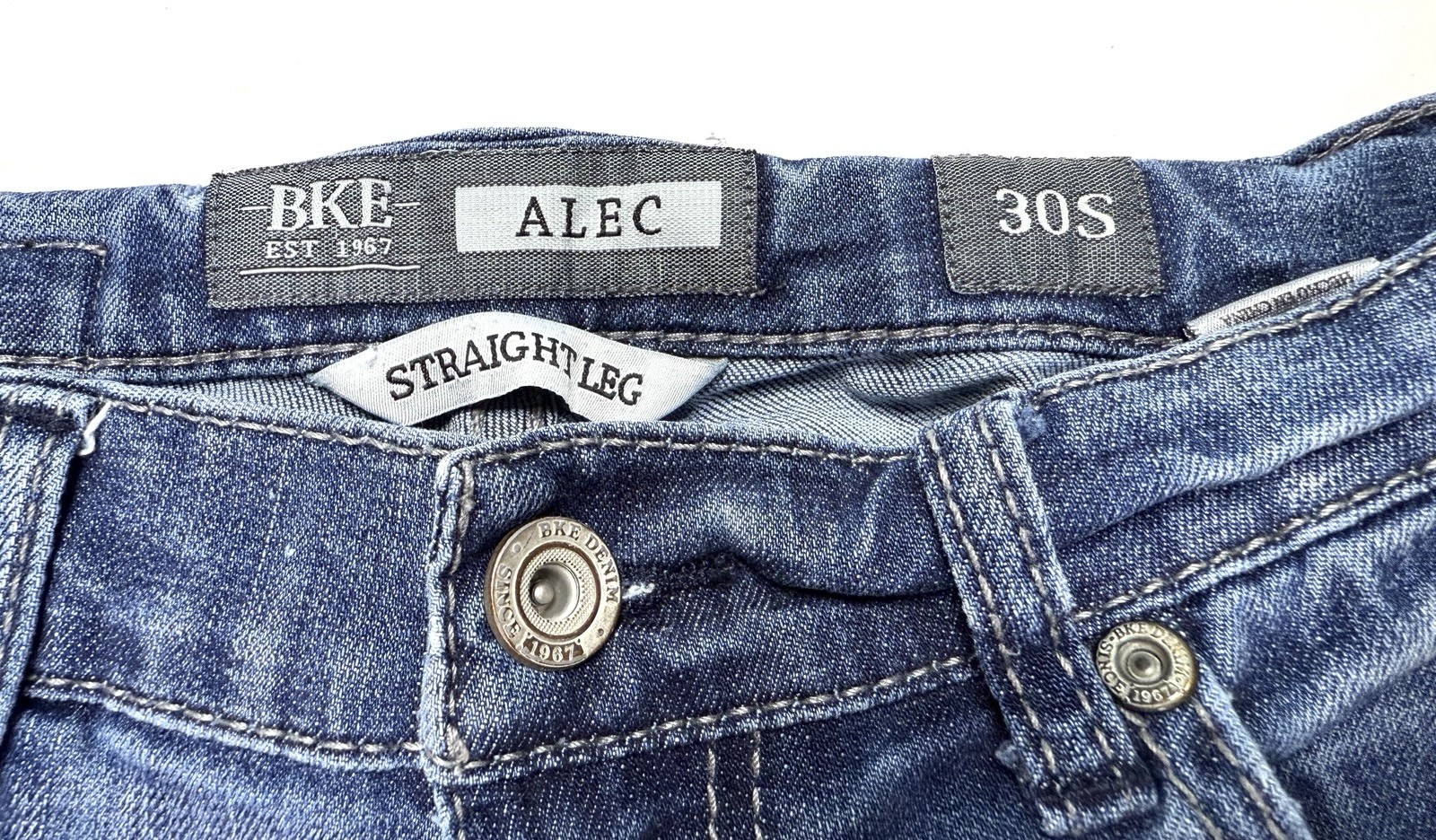 BKE Buckle Alec Straight Leg Stretch Jeans Men’s 30×30 ABP5072