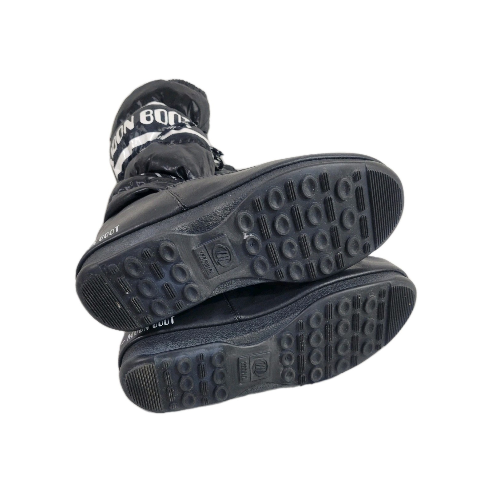 Tecnica The Original Moon Boot Womens 8.5 Black Winter Snow Boots Y2K 2000s