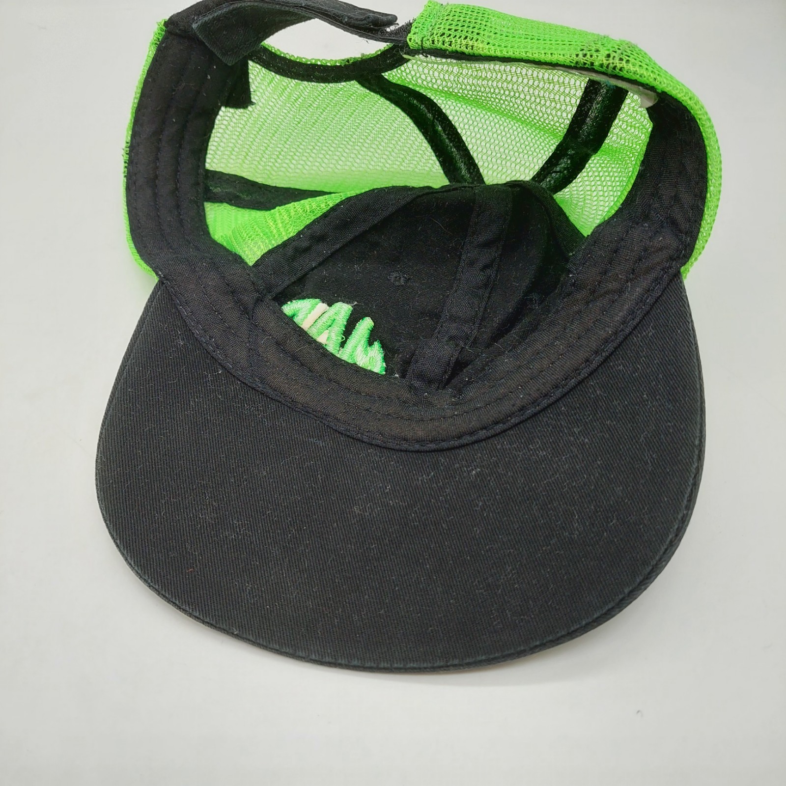 Mac Tools Black & Green Hat Strapback Mesh