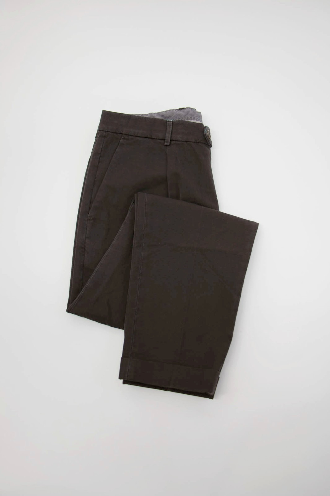 NWT Brunello Cucinelli Men “Leisure Fit” Chino Pants W/Logo Accents 50/34US A262