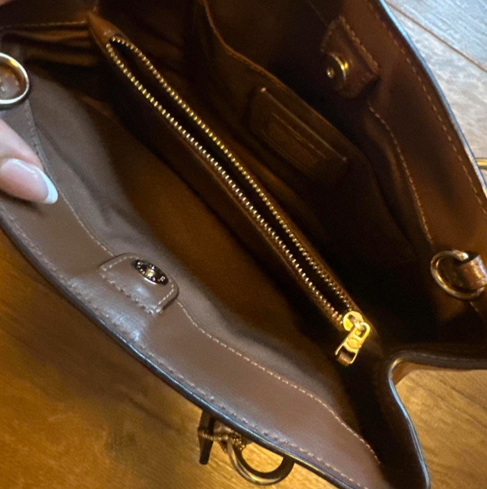 Coach bag with purse