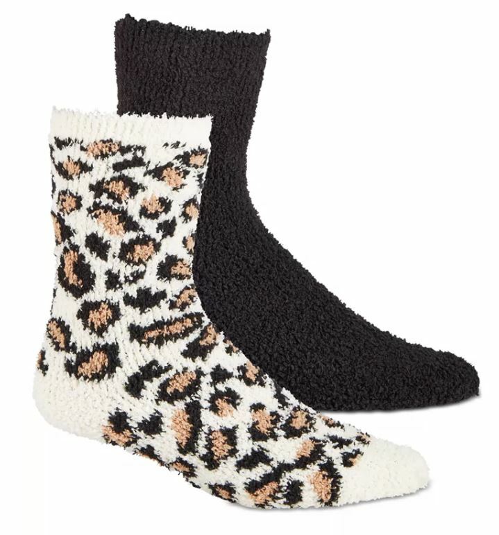 Jenni Women’s 2-Pk Super Soft Cozy Fuzzy Socks size:9-11 ~ Choose Color