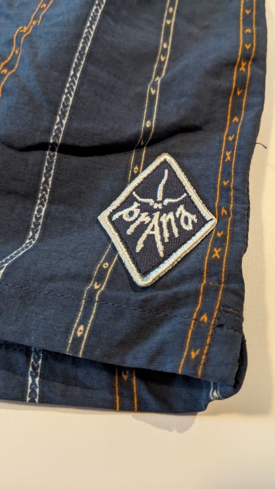 prAna Indio Heritage Shorts Stormy Night Men’s Small NWT $75 MSRP