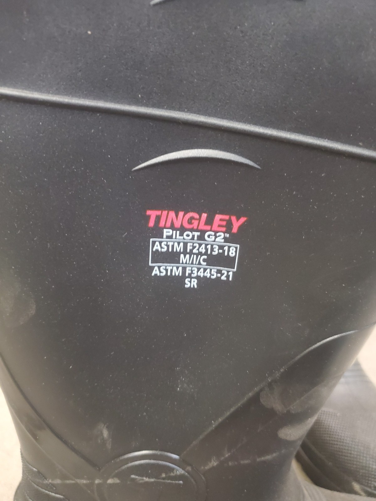 Tingley Pilot G2 Men’s Size 10 Rubber Work Boots