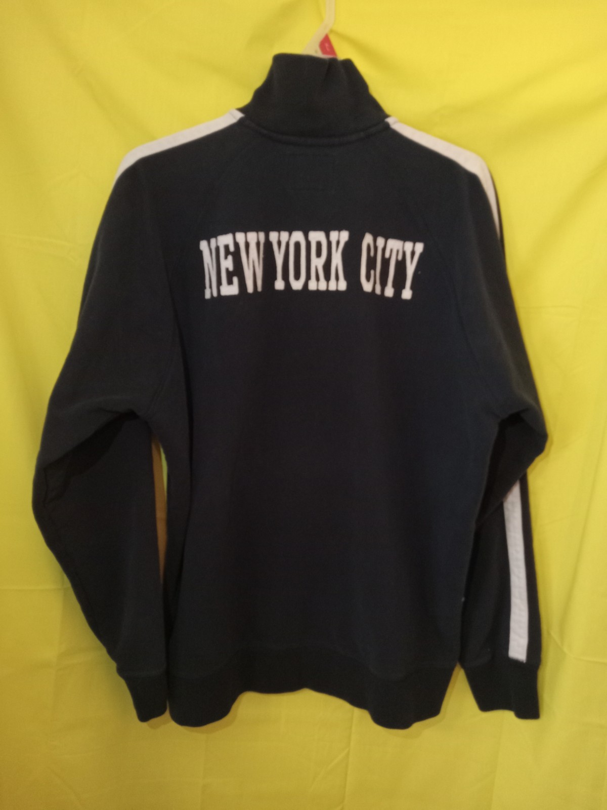 US 1/3 OPEN NEW YORK CITY Mens Jacket Sz. X Large By 47 Brand Blue Older…