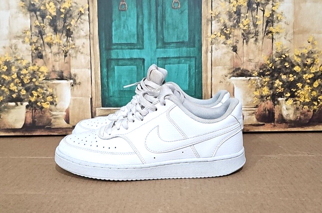 Nike Mens Court Vision Low DH2987-100 White Casual Shoes Sneakers Sz Men’s 7.5