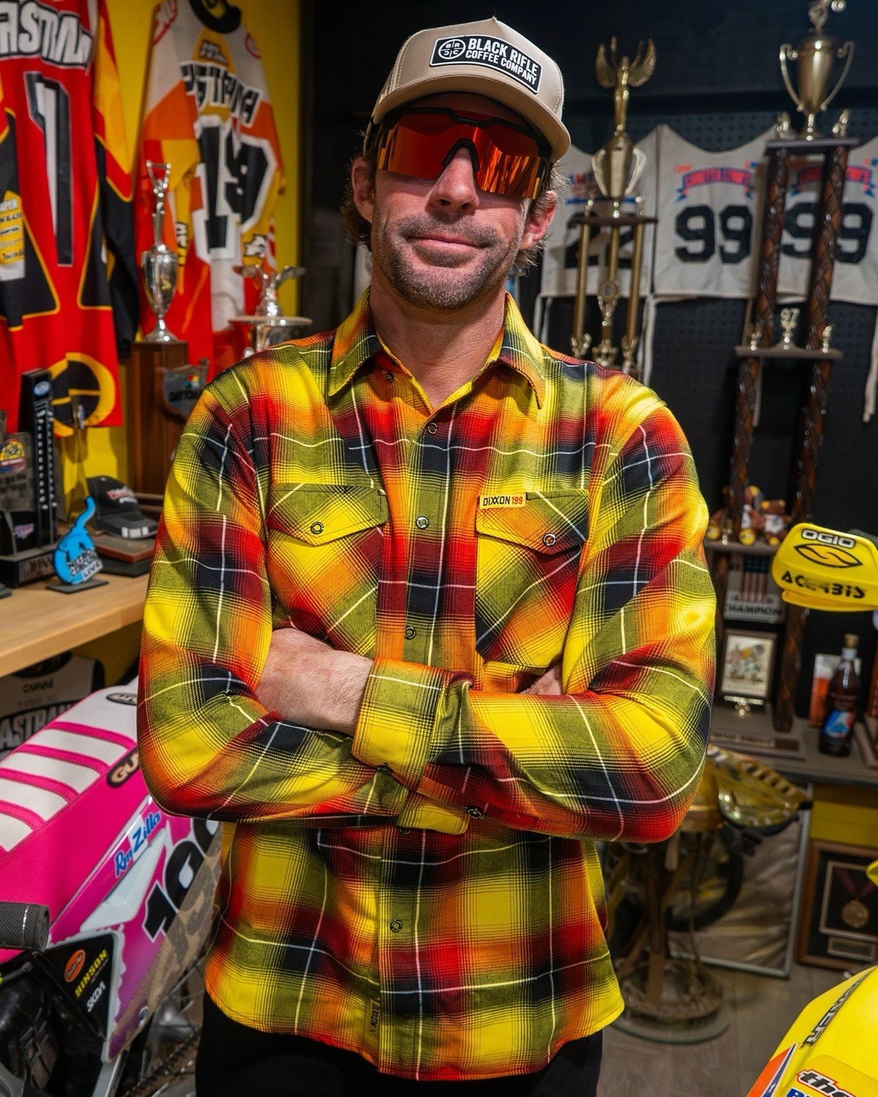 Dixxon Flannel Co. “Travis Pastrana 2.0” Long Sleeve Shirt Men’s Size: Large