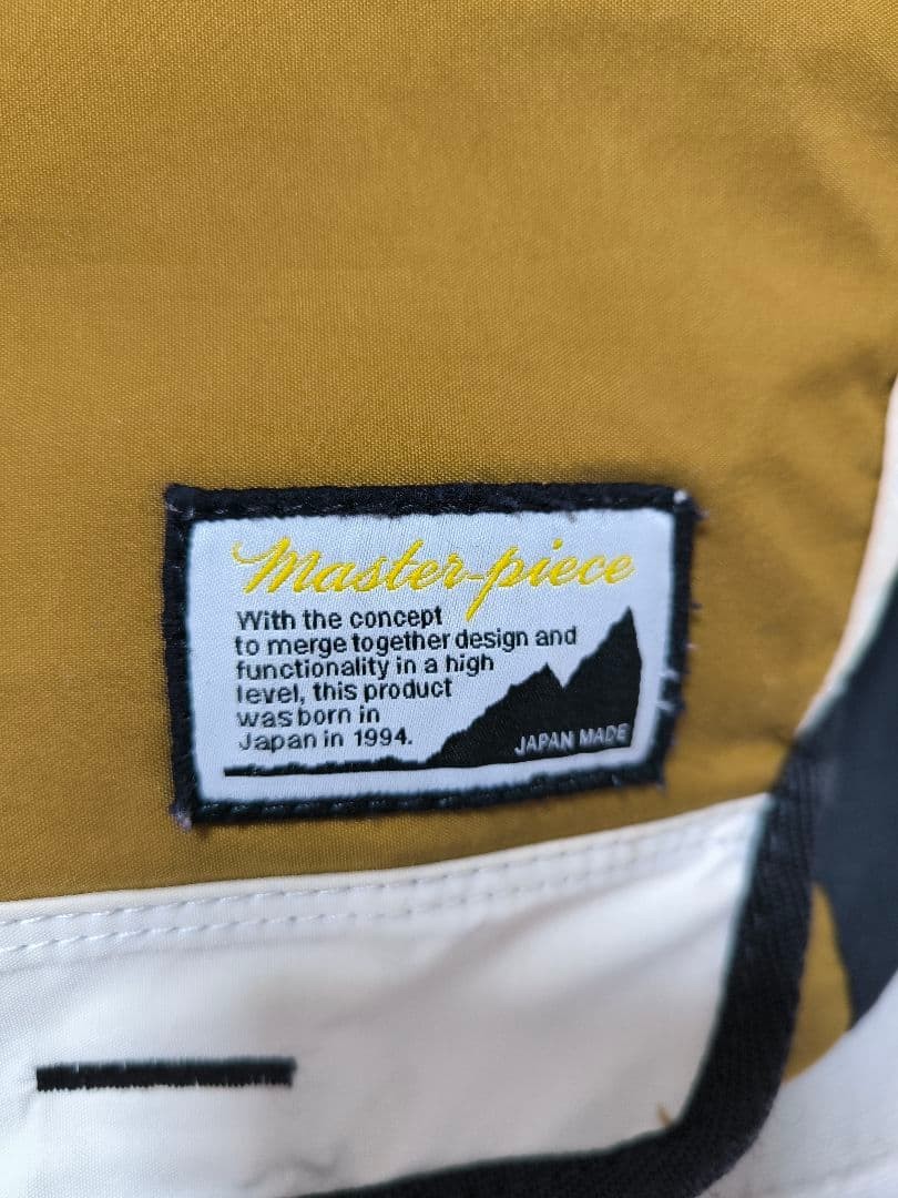 MSPC masterpiece Messenger Bag Made in Japan Waterproof Cushion Strap Used Japan