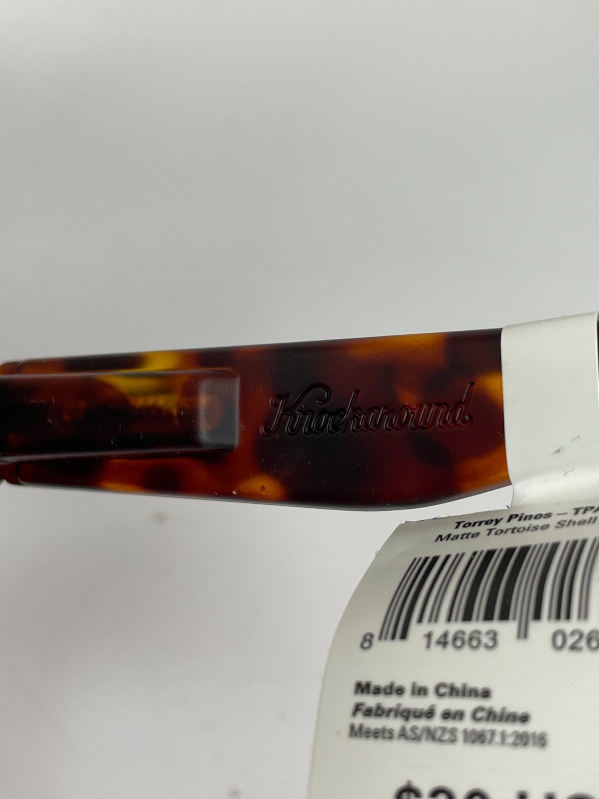 Knockaround Torrey Pines Tortoiseshell Sunglasses Amber Lens
