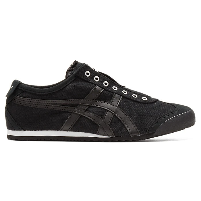 Onitsuka Tiger MEXICO 66 SLIP-ON 1183A360-002 BLACK BLACK Unisex Shoes[US4-12.5]