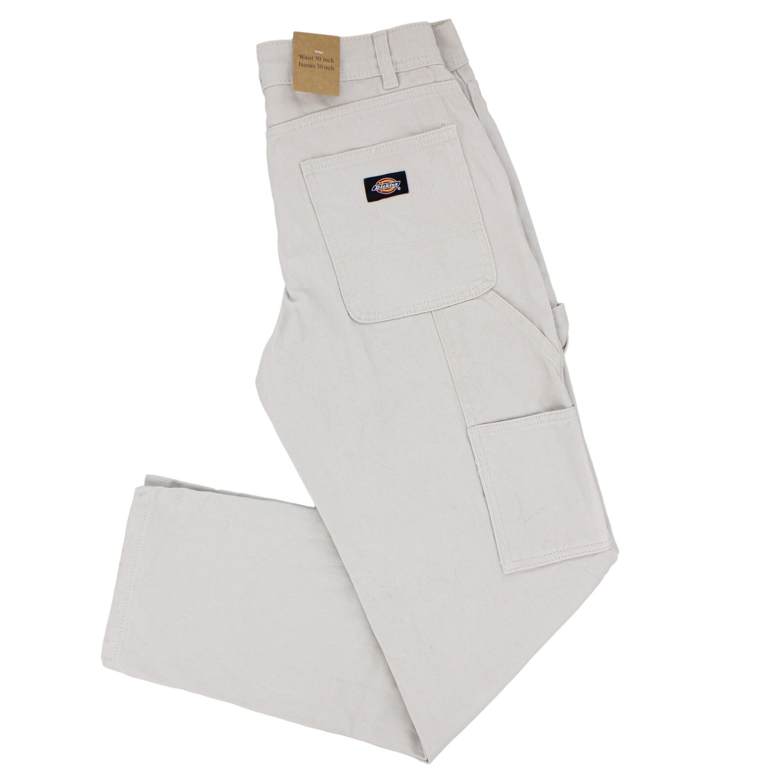 Dickies Men’s Carpenter Pants 6 Pocket Hammer Loop Straight Leg Cotton Workwear
