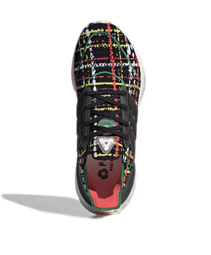 Size 8.5 – Palace x adidas UltraBoost 21 Black Multicolor Skating Sneakers