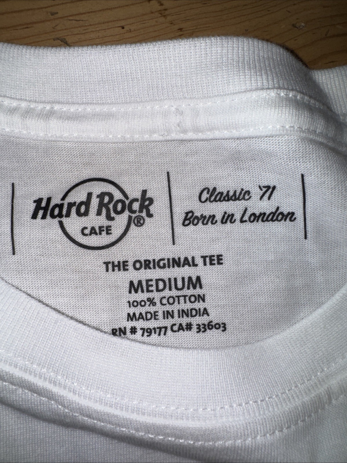 HARD ROCK CAFE SAN FRANCISCO MEDIUM T-SHIRT classic logo baby doll original tee