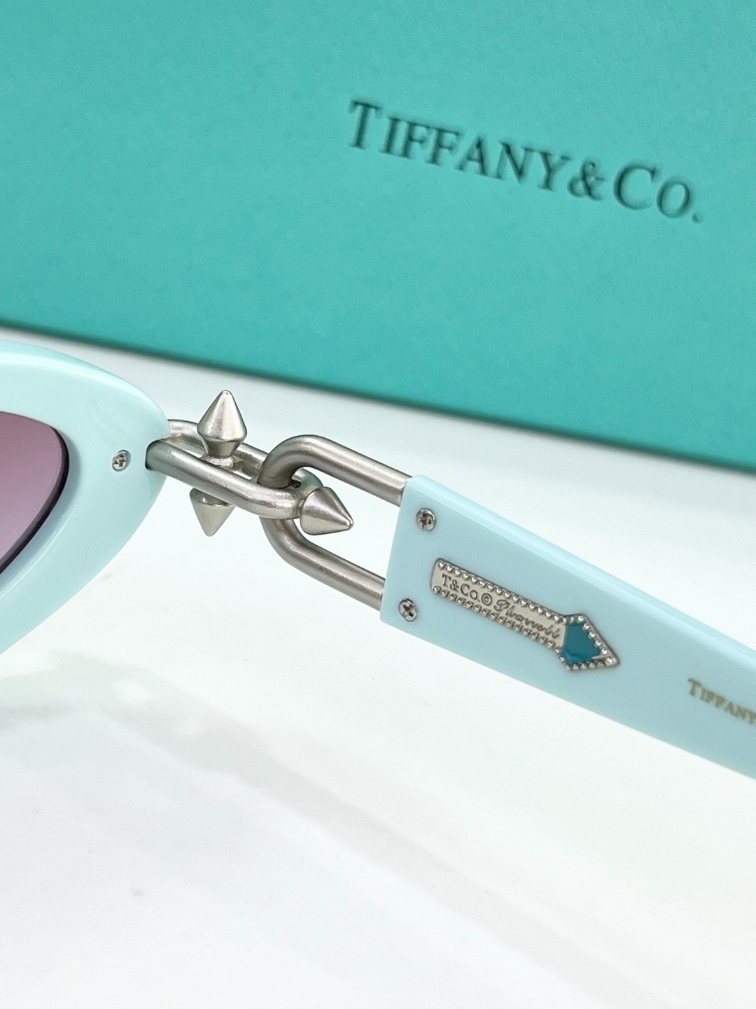 Elevate your style with the timeless elegance of Tiffany & Co. Cat Eye Sunglasse