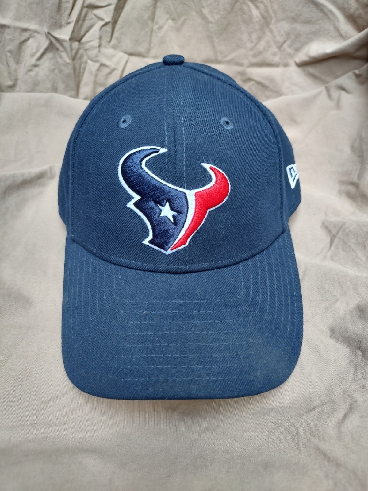 Houston Texans Hat New Era NFL Red White and Blue Football Cap Adjustable