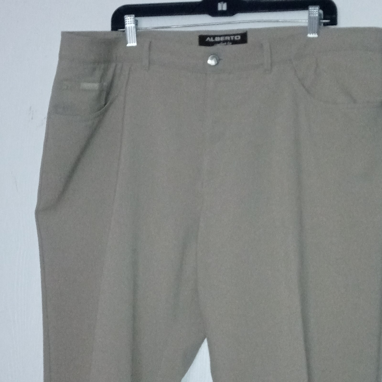 Alberto Comfort Fit Sz IT 58 Actual (42×26) Tom Ceramica Pants Sand