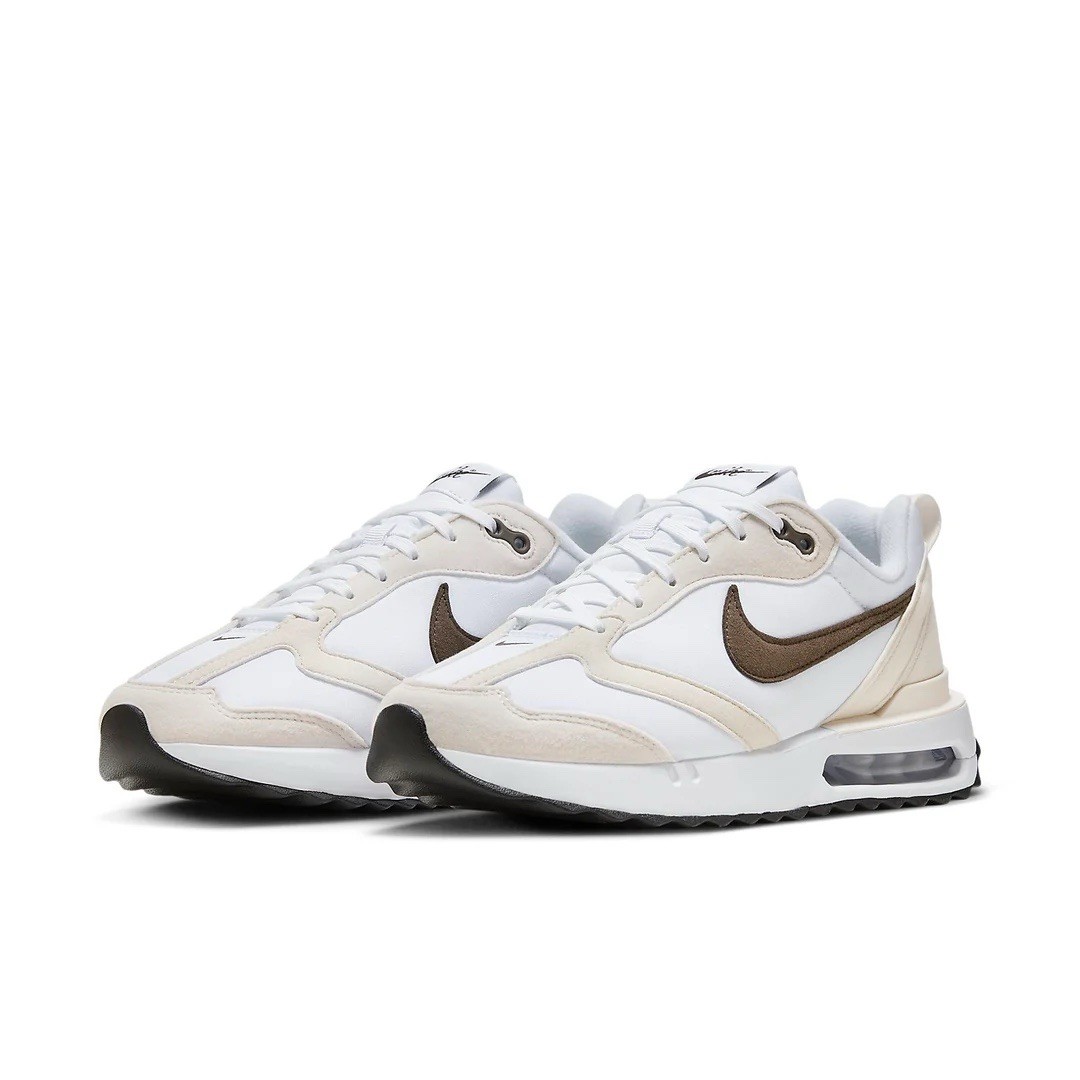 Size 9- Nike Air Max Dawn White Baroque Brown Women’s Sneakers Shoes DC4068-102