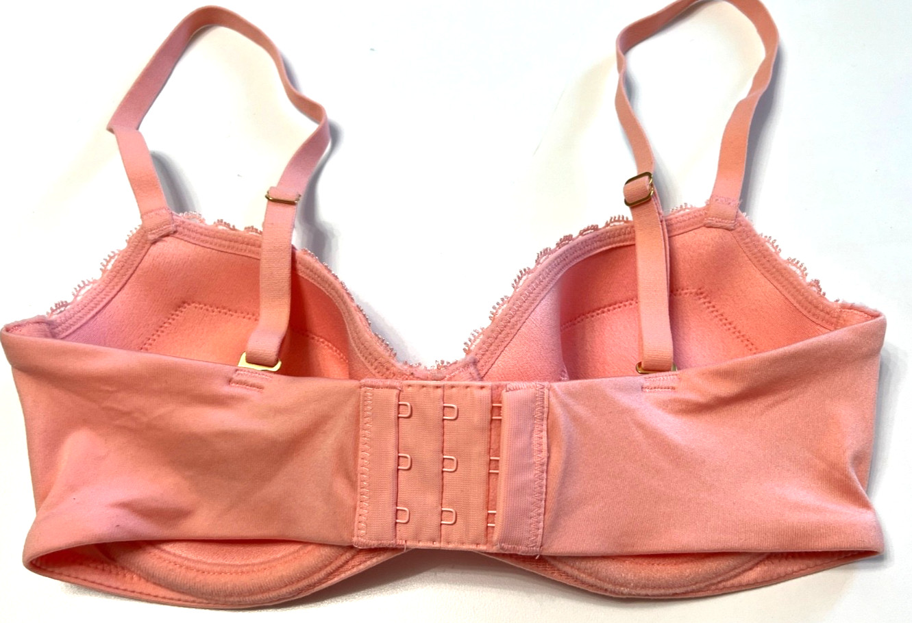 Natori 34DD Discreet Convertible Spacer Underwire Bra NWOT 721298 Peach
