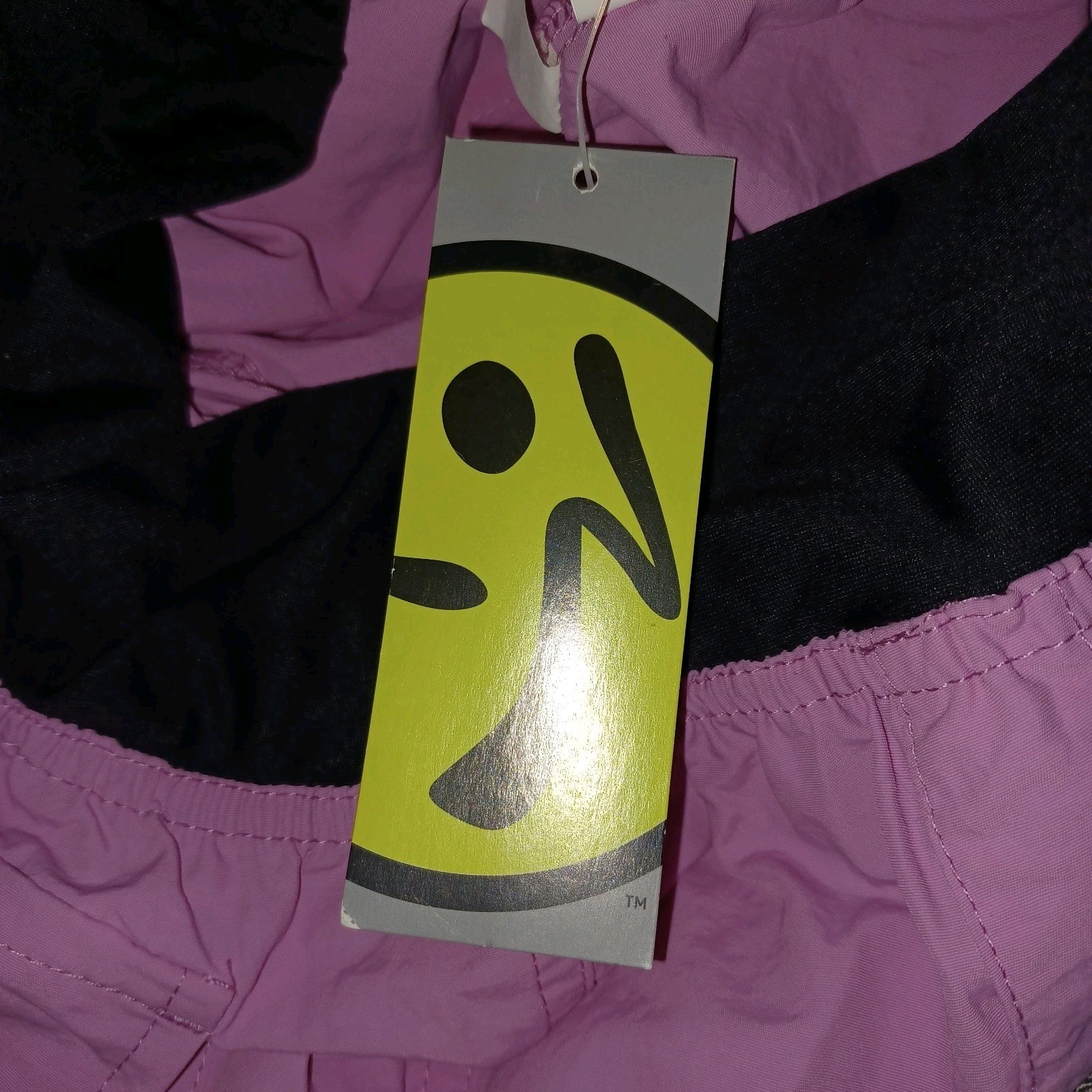 Zumba Wear Women’s Small Ultimate Cargo Capri Pants Prism Pink (GM1)