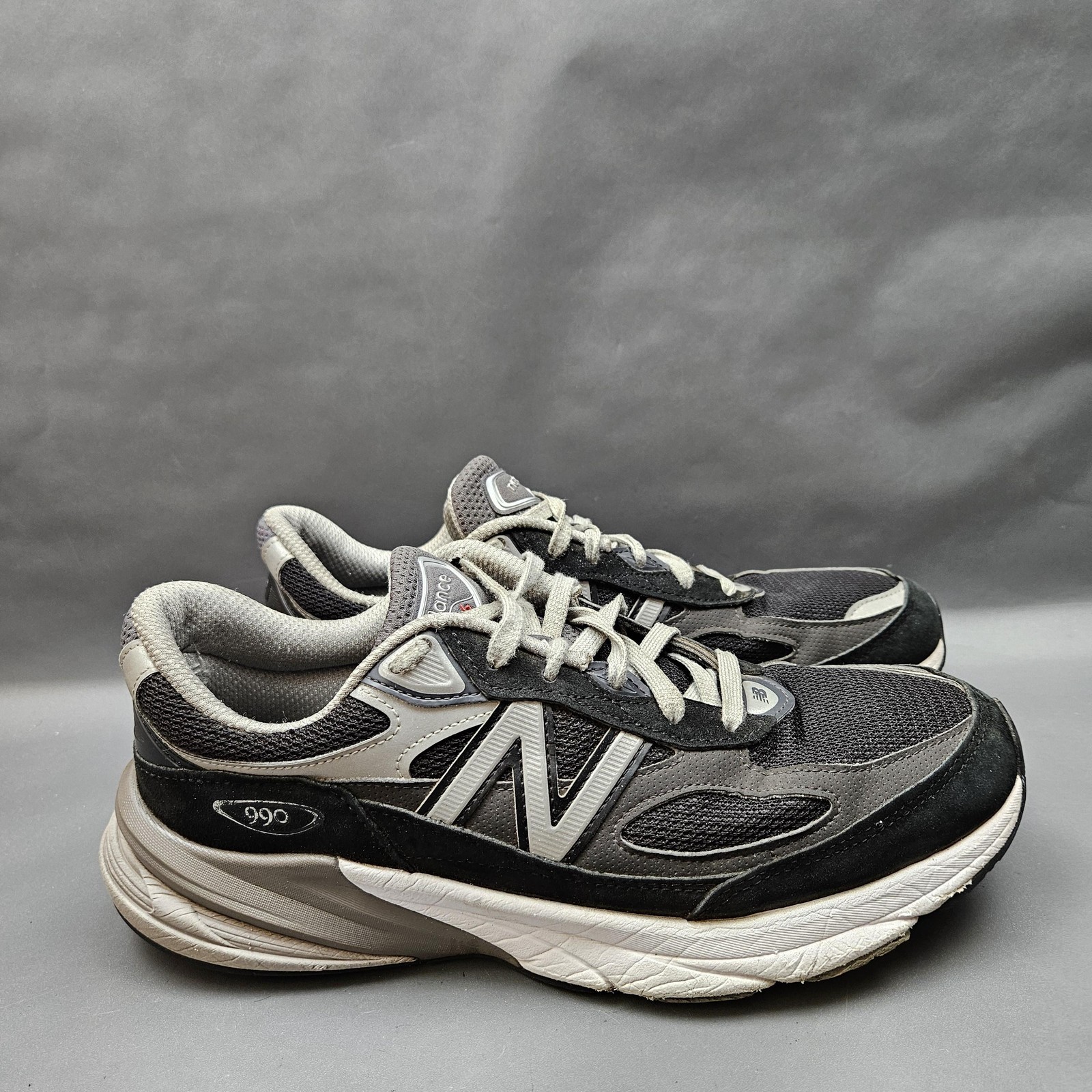 New Balance 990v6 Shoes Mens Size 10 Gray Suede Running Sneakers Made In USA