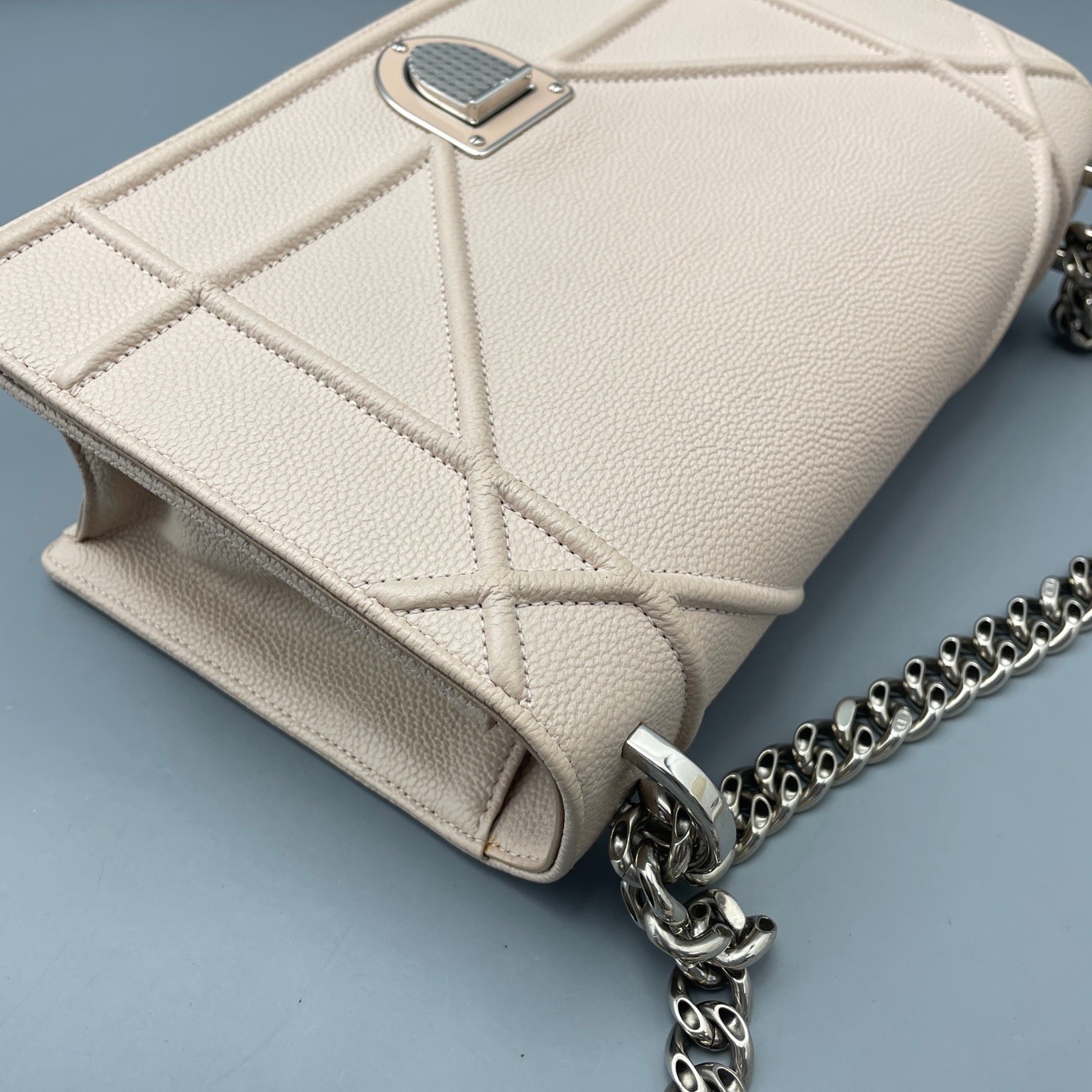 Dior Pre-Owned Authentic Chain Bag Pink 25*17*7cm Free Tracked Shipping