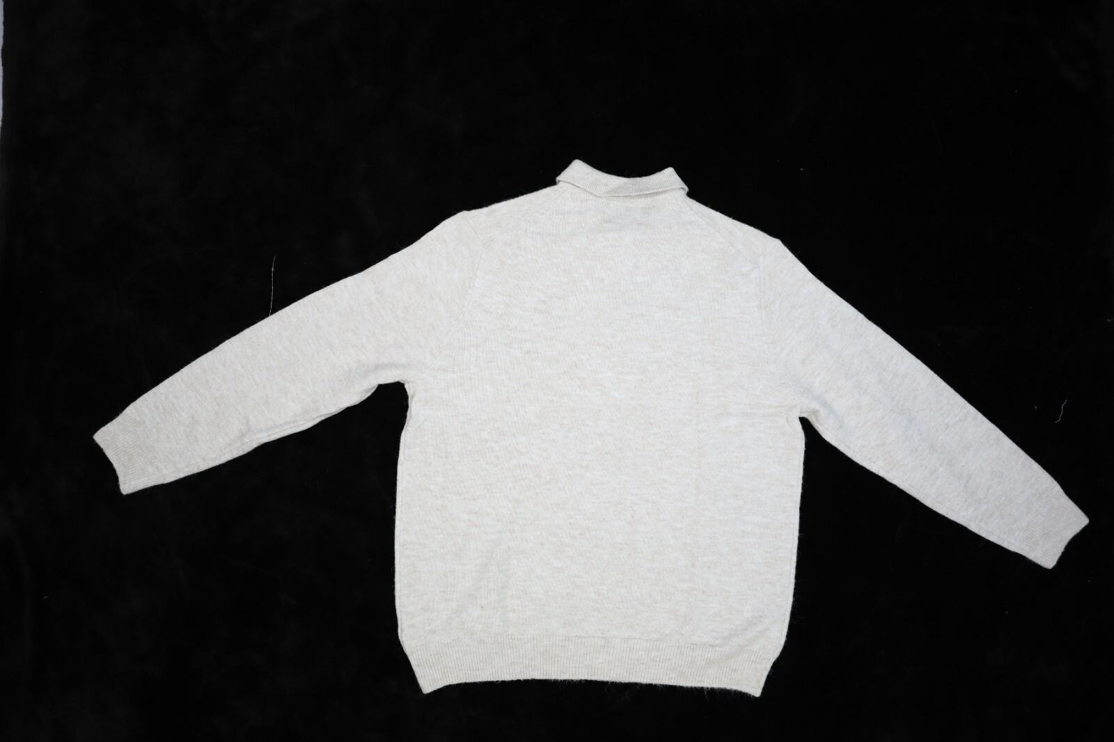 Old Navy Soft 3 Button Placket Polo Pullover Sweater Oatmeal Heather Mens XL