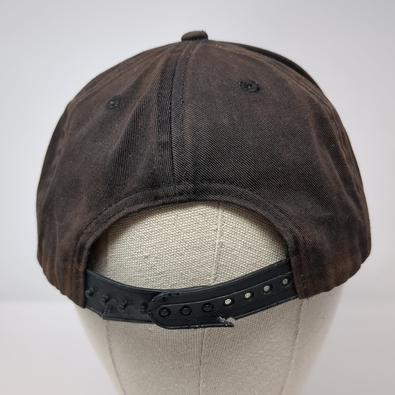 Get Tanked Skeleton Snapback Hat Black One Size Adjustable Embroidered Flat Brim