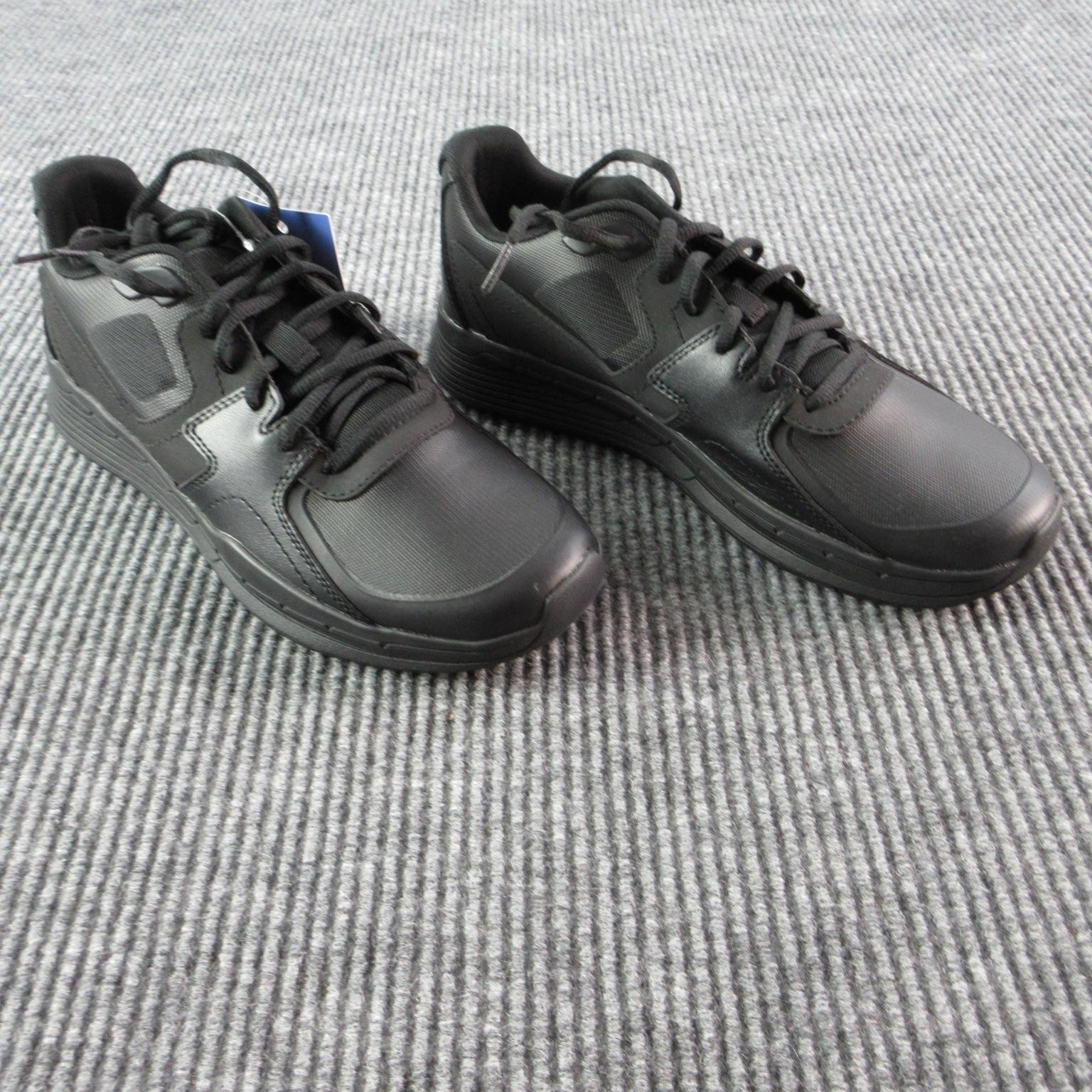 Shoes For Crews Shoes Mens Size 9 Black Slip Resistant Easy Clean 22106 NWOB