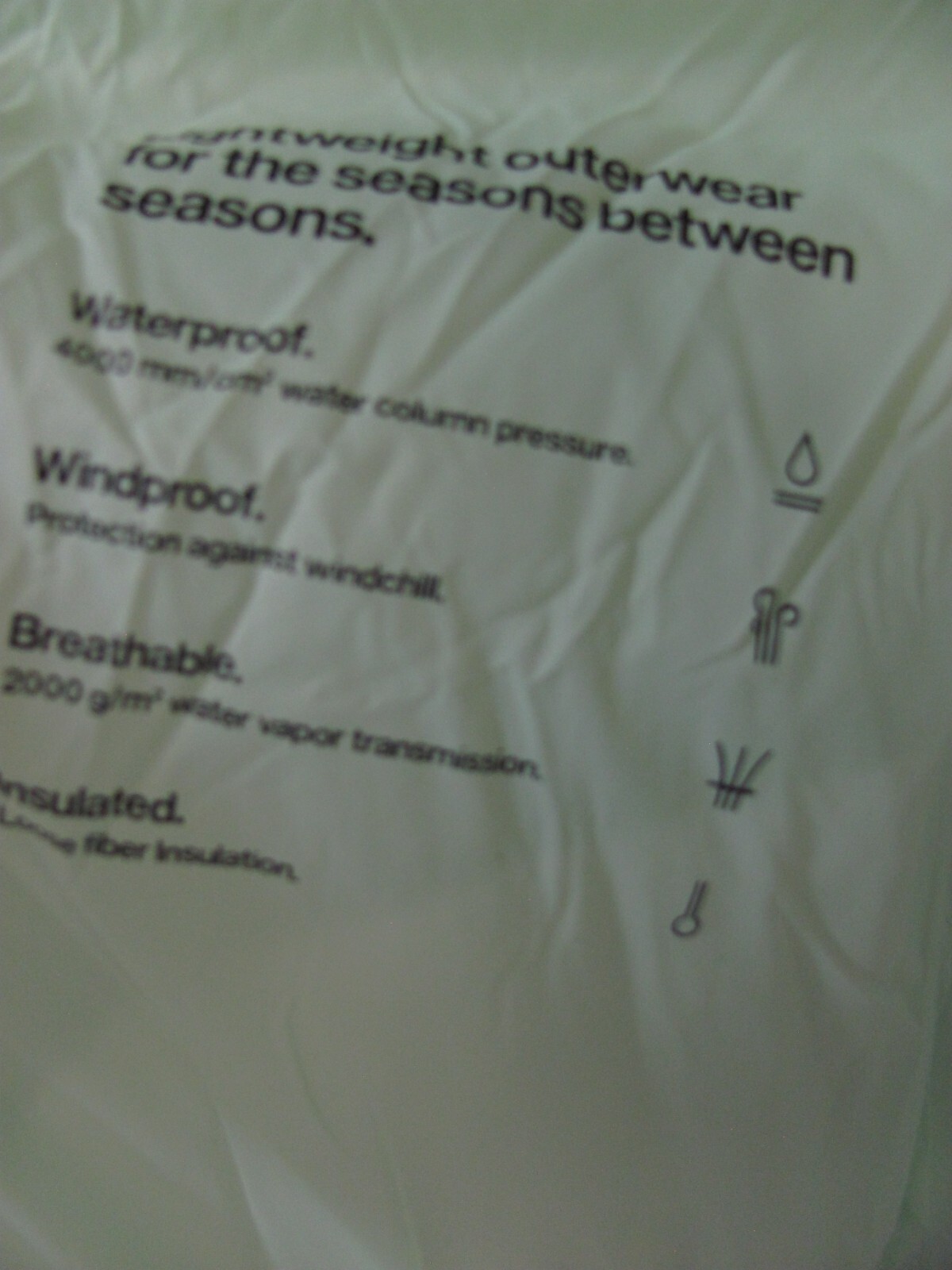 RAINS UNISEX LOOP VEST NEW WITH TAGS SIZE LARGE PIT TO PIT 24 IN LENGTH 26 IN. H