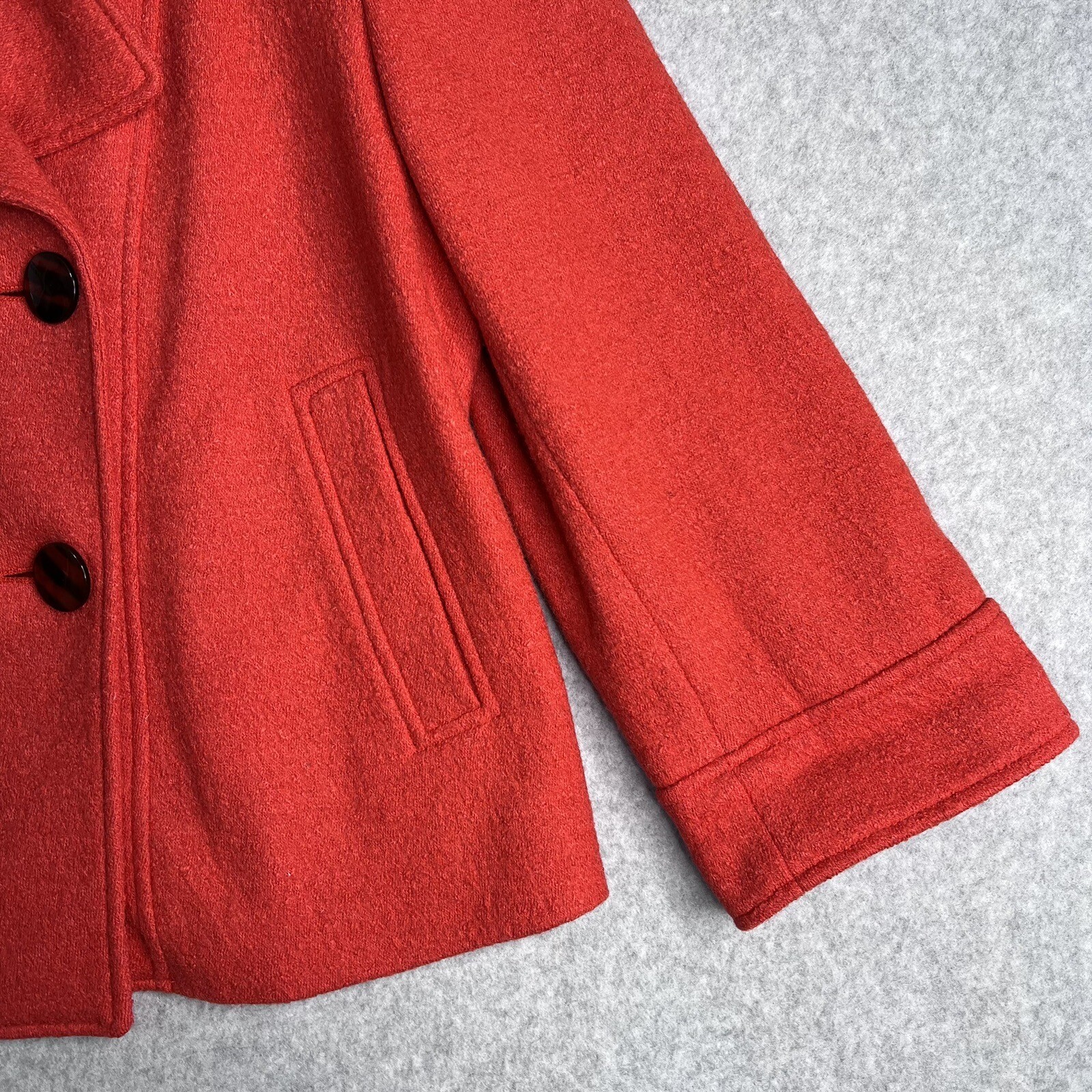 G.E.T General Equipment Technique Jacket Women’s L Double Breasted Crop Blazer
