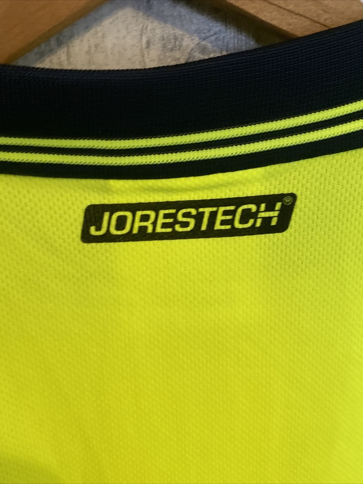 Jorestech Shirt ANSI Reflective Safety Short Sleeve Two Tone Size Medium