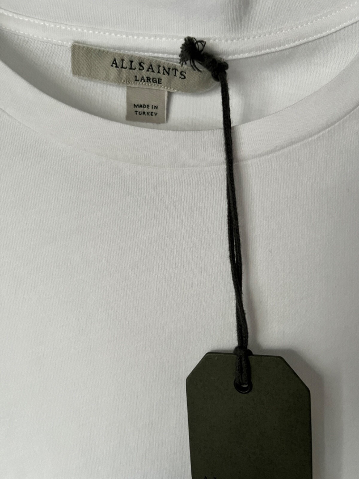 NWT Cotton AllSaints Short Cold Shoulder Sleeve T-Shirt Sz S, L