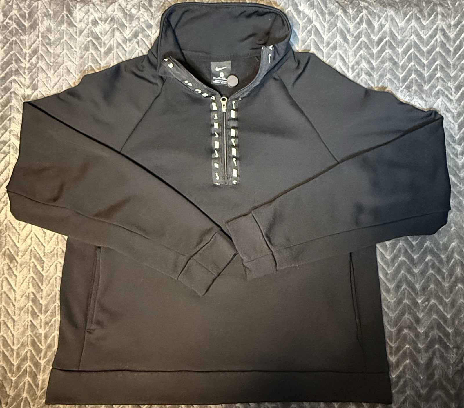 Nike Sportswear Tech Fleece 1/4 Zip Pullover Men’s Black – Size XS – BV4966-010