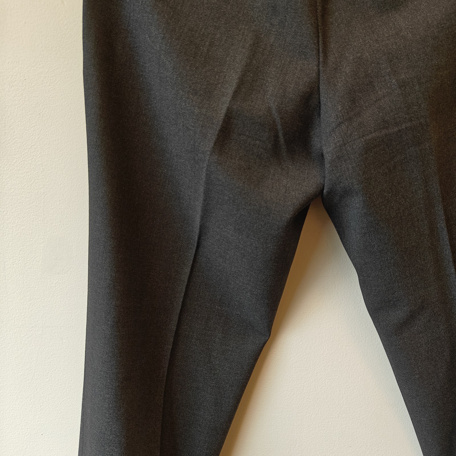 Ring Jacket (The Armoury Type B) Pleated Creased Wool Trousers 52IT, W34-36