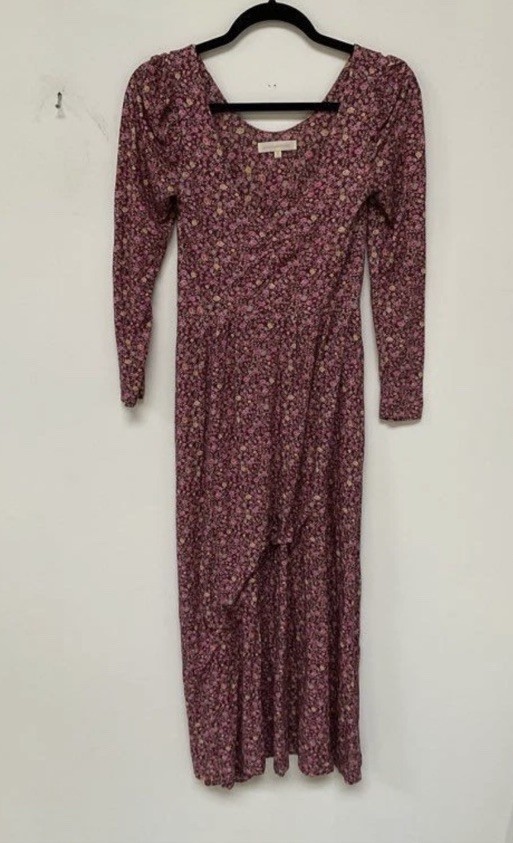 LoveShackFancy Poeta Floral Dress – Size P Long Sleeve Boho Cottagecore Portugal