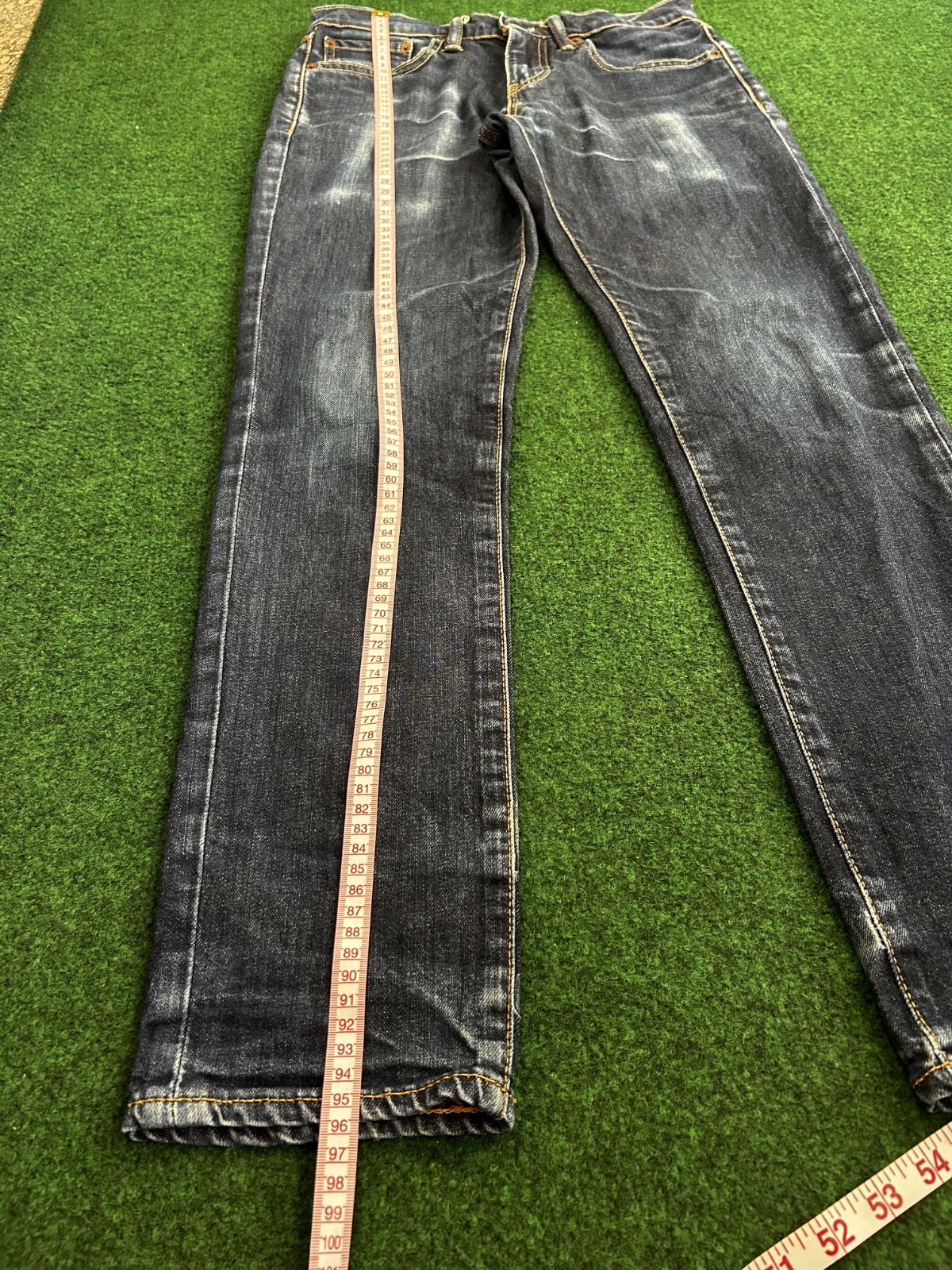 Levi’s 511 Grey Stonewashed Vintage Denim Slim Fit Jeans