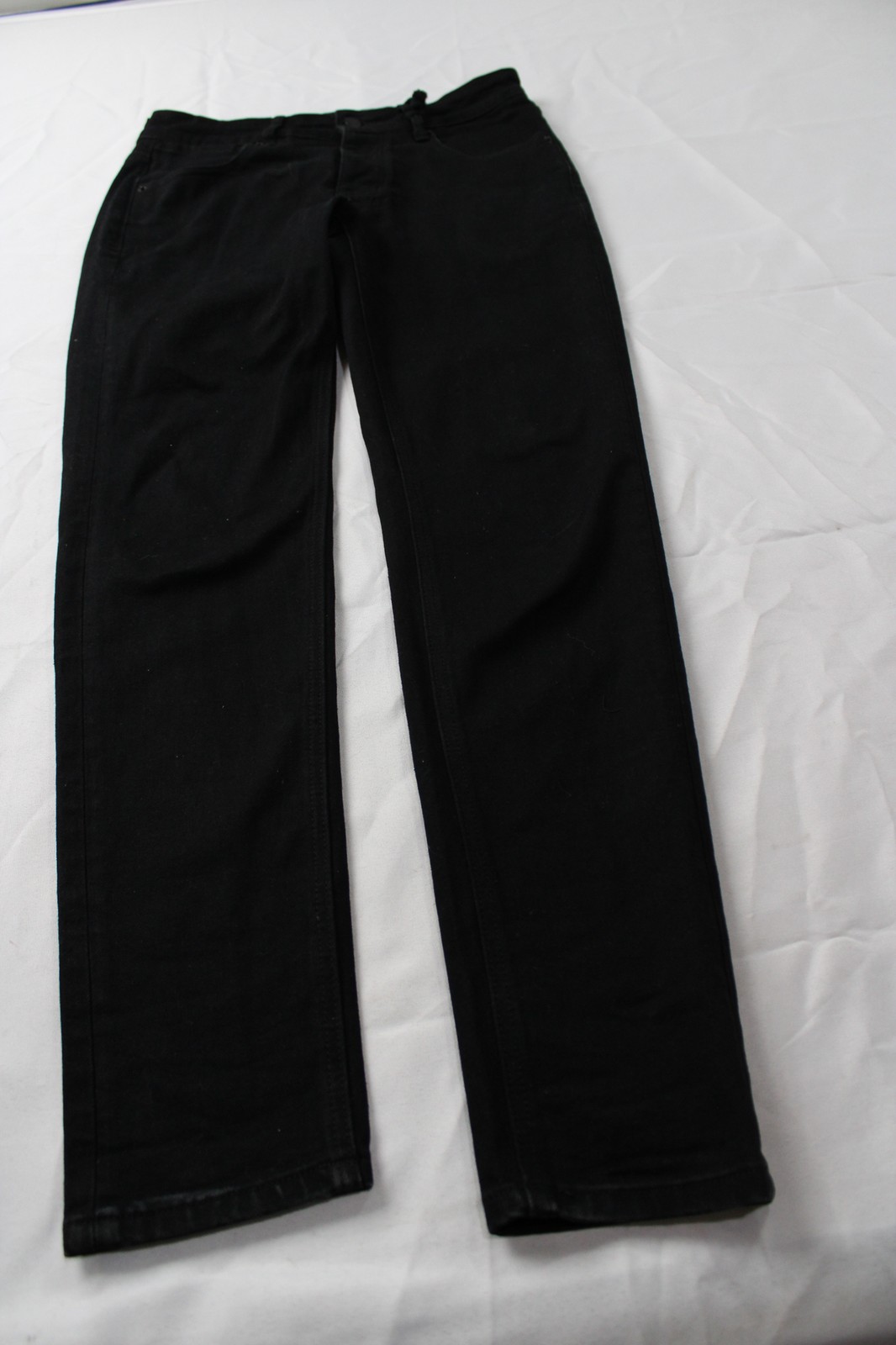 Ksubi Men’s Van Winkle Hunter Cross Embroidery Denim Jeans EH6 Black Size 30
